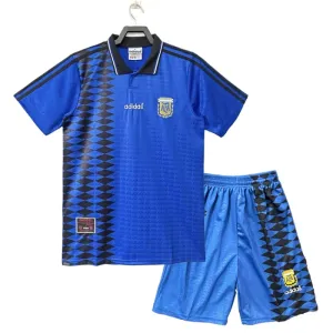 Argentina Dětský Venkovní Dres 1994 Retro