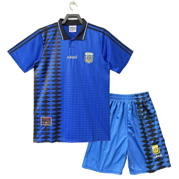 Argentina Dětský Venkovní Dres 1994 Retro Argentina Dětský Venkovní Dres 1994 Retro