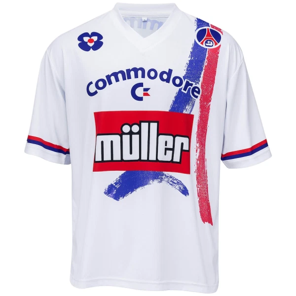 PSG Domácí Dres 1991-92 Retro PSG Domácí Dres 1991-92 Retro