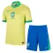 Brazílie Dětský Domácí Dres 2024