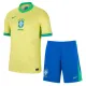 Brazílie Dětský Domácí Dres 2024