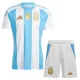 Argentina Dětský Domácí Dres 2024 Argentina Dětský Domácí Dres 2024