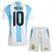Argentina Lionel Messi 10 Dětský Domácí Dres 2024