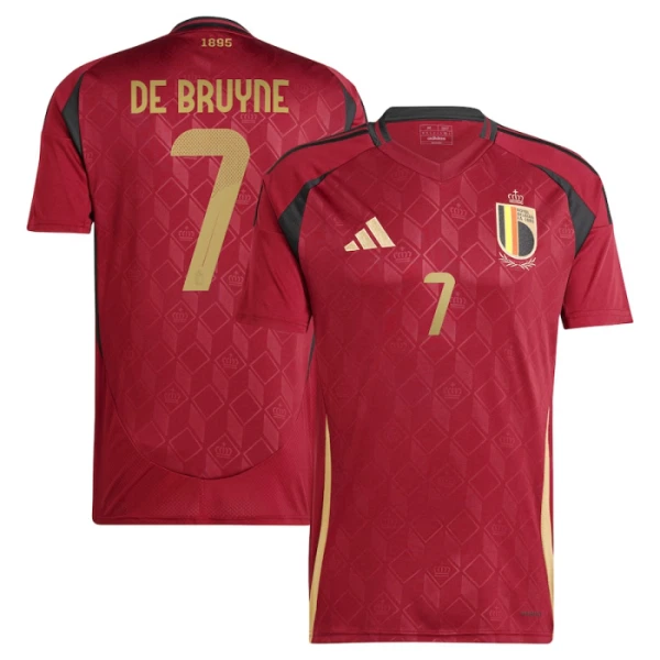 Belgie Kevin De Bruyne 7 Domácí Dres Euro 2024