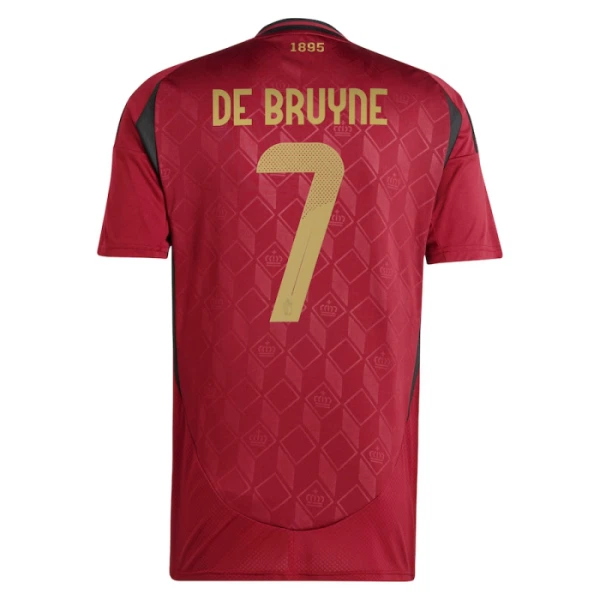 Belgie Kevin De Bruyne 7 Domácí Dres Euro 2024