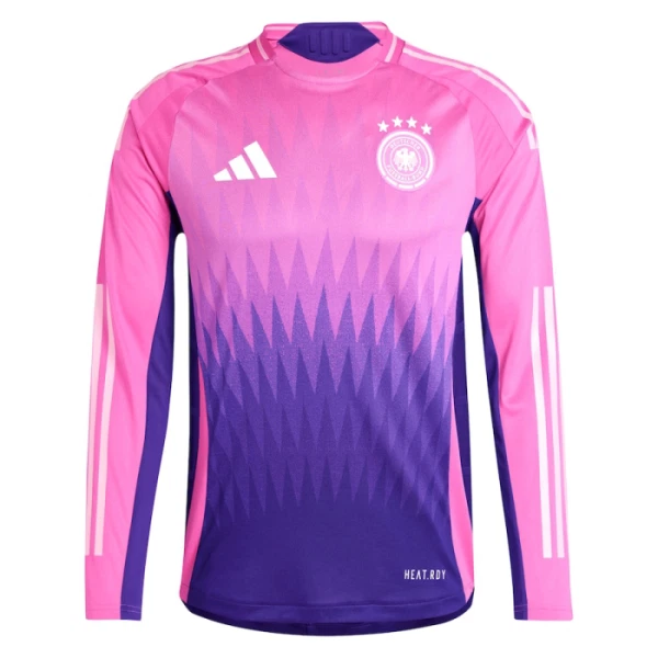 Německo Venkovní Dres Euro 2024 - Dlouhý Rukáv