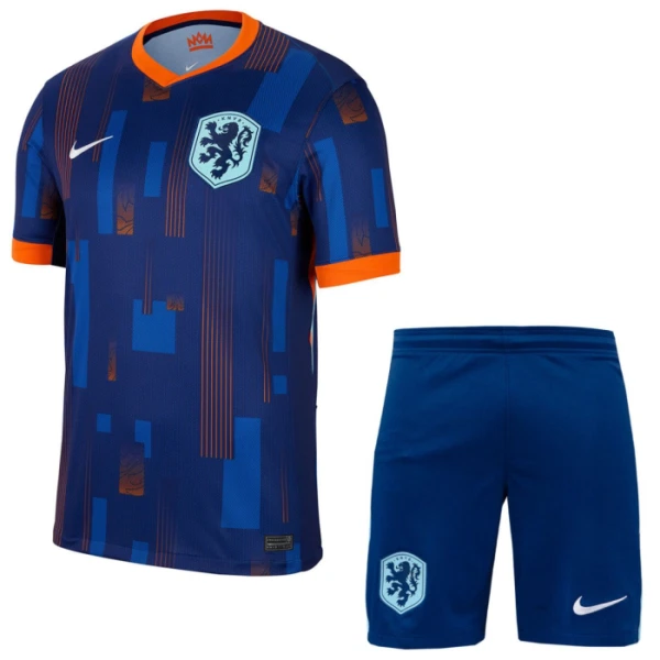Nizozemsko Dětský Venkovní Dres Euro 2024