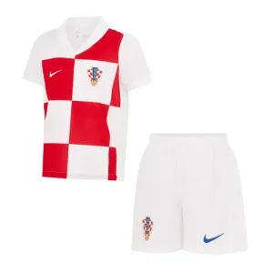 Chorvatsko Dětský Domácí Dres Euro 2024