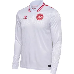 Dánsko Venkovní Dres Euro 2024 - Dlouhý Rukáv