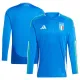 Itálie Domácí Dres Euro 2024 - Dlouhý Rukáv Itálie Domácí Dres Euro 2024 - Dlouhý Rukáv