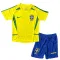 Brazílie 2002-2003 Dětský Domácí Dres Retro
