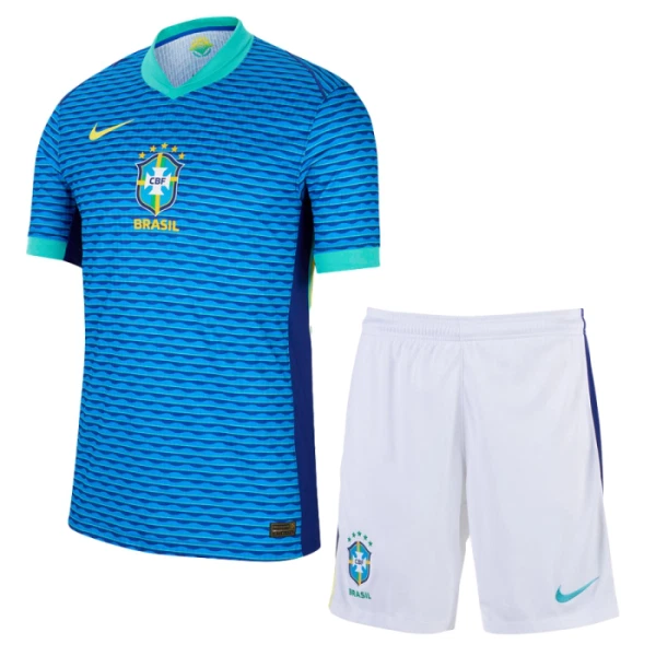 Brazílie Dětský Venkovní Dres 2024