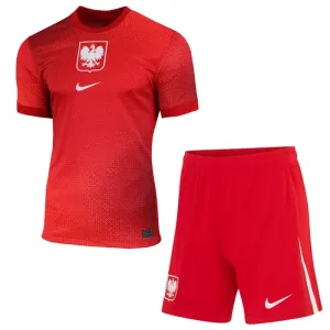 Polsko Dětský Venkovní Dres Euro 2024