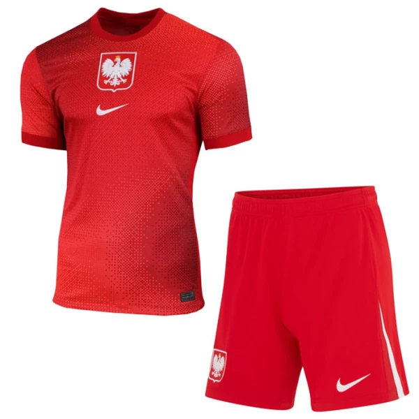 Polsko Dětský Venkovní Dres Euro 2024