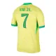Brazílie Vinicius Junior 7 Domácí Dres 2024