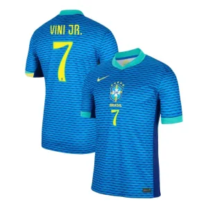 Brazílie Vinicius Junior 7 Venkovní Dres 2024