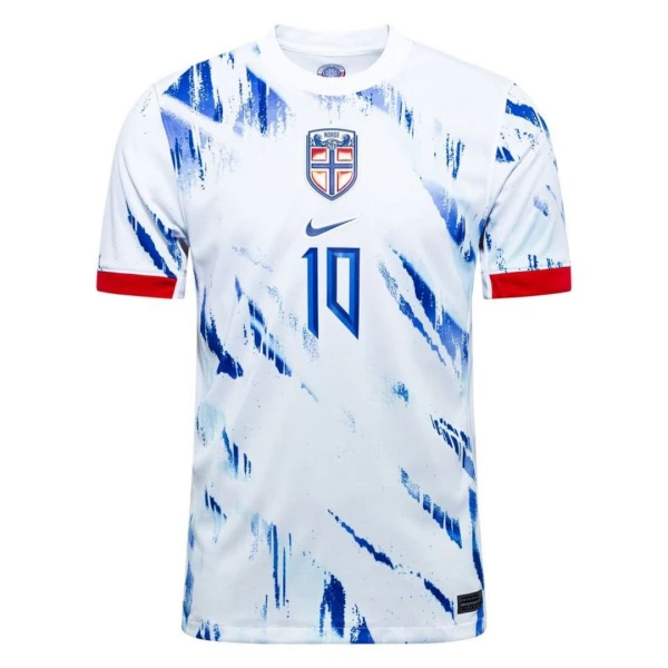 Norsko Martin Ødegaard 10 Venkovní Dres 2024
