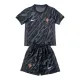 Portugalsko Dětský Brankářské Dres Euro 2024 Černá