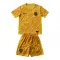 Portugalsko Dětský Brankářské Dres Euro 2024 Žlutá