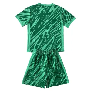 Brazílie Dětský Brankářské Dres 2024 Zelená