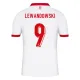 Polsko Robert Lewandowski 9 Domácí Dres Euro 2024