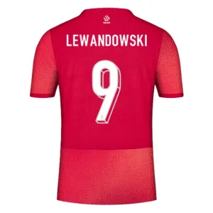 Polsko Robert Lewandowski 9 Venkovní Dres Euro 2024