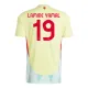 Španělsko Lamine Yamal 19 Dětský Venkovní Dres Euro 2024