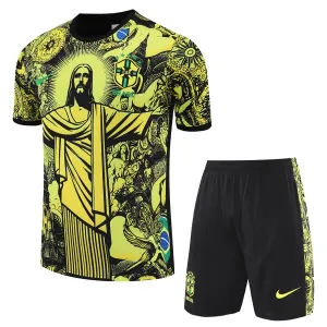 Brazílie Dětský Dres 2024 Žlutá (Speciální Edice)