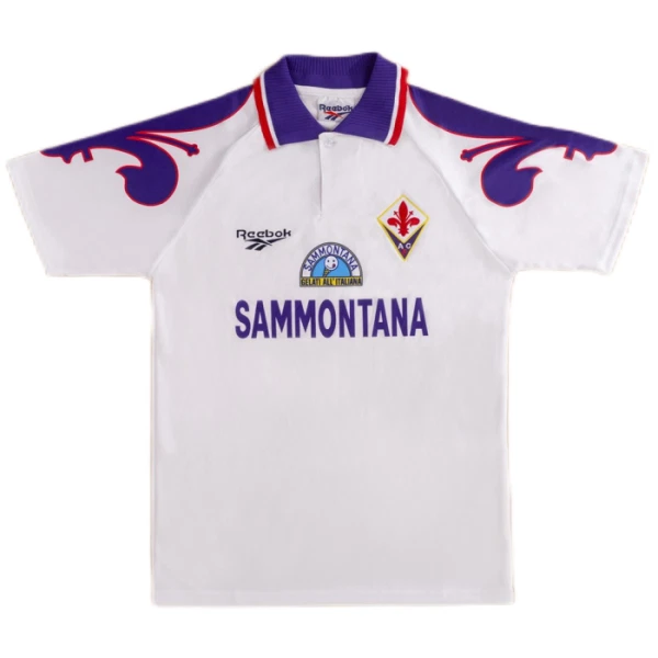 Fiorentina 1995-96 Venkovní Dres Retro