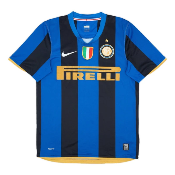 Inter Milán 2008-09 Domácí Dres Retro Inter Milán 2008-09 Domácí Dres Retro