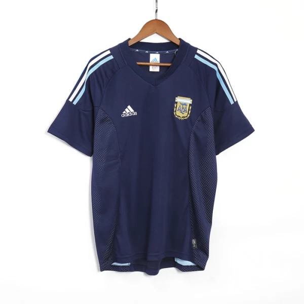 Argentina Venkovní Dres 2002 Retro Argentina Venkovní Dres 2002 Retro