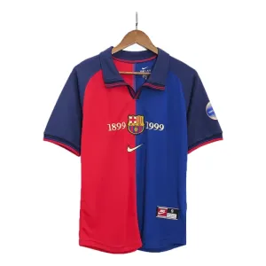 Barcelona 1999-00 Domácí Dres Retro