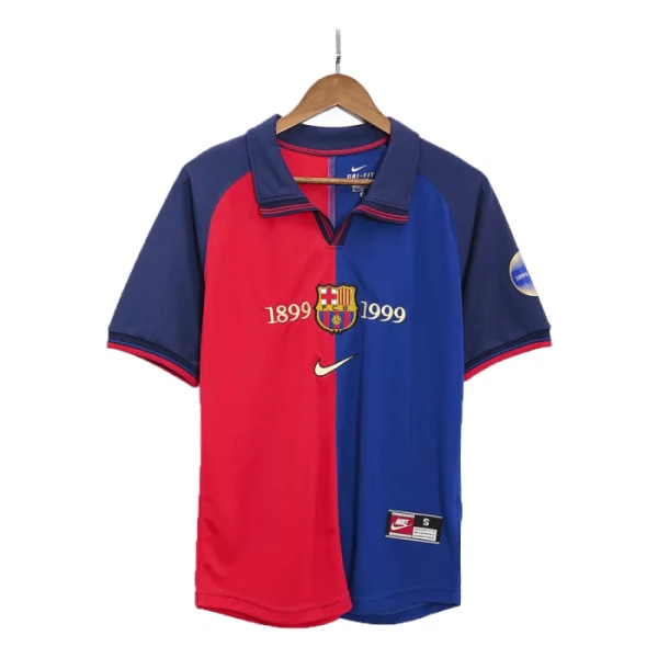 Barcelona 1999-00 Domácí Dres Retro Barcelona 1999-00 Domácí Dres Retro