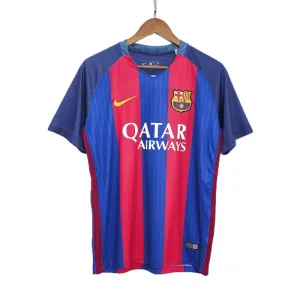 Barcelona 2016-17 Domácí Dres Retro