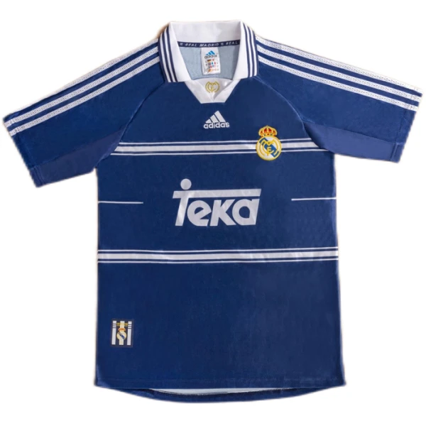 Real Madrid Venkovní Dres 1998-99 Retro Real Madrid Venkovní Dres 1998-99 Retro