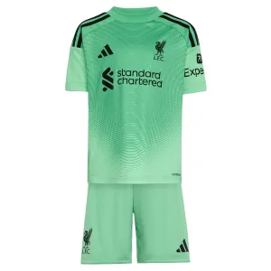 Liverpool Dětský Brankářské Dres 2025/26 Zelená