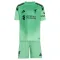 Liverpool Dětský Brankářské Dres 2025/26 Zelená
