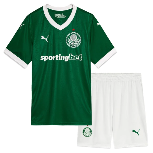 Palmeiras Dětský Domácí Dres 2025/26 Palmeiras Dětský Domácí Dres 2025/26