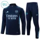 Arsenal Dětský Tréninková Souprava s Mikinou na 1/4 Zip 2025/26 Tmavě modrá Arsenal Dětský Tréninková Souprava s Mikinou na 1/4 Zip 2025/26 Tmavě modrá