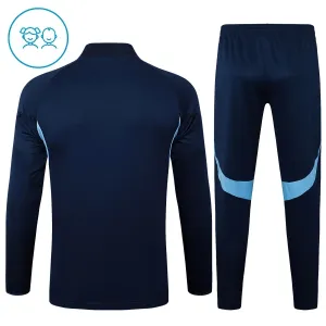 Arsenal Dětský Tréninková Souprava s Mikinou na 1/4 Zip 2025/26 Tmavě modrá