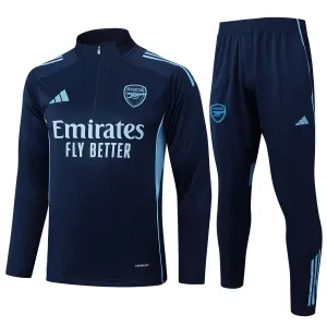 Arsenal Tréninková Souprava s Mikinou na 1/4 Zip 2025/26 Tmavě modrá