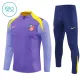 Atlético Madrid Dětský Tréninková Souprava s Mikinou na 1/4 Zip 2025/26 Fialová Atlético Madrid Dětský Tréninková Souprava s Mikinou na 1/4 Zip 2025/26 Fialová