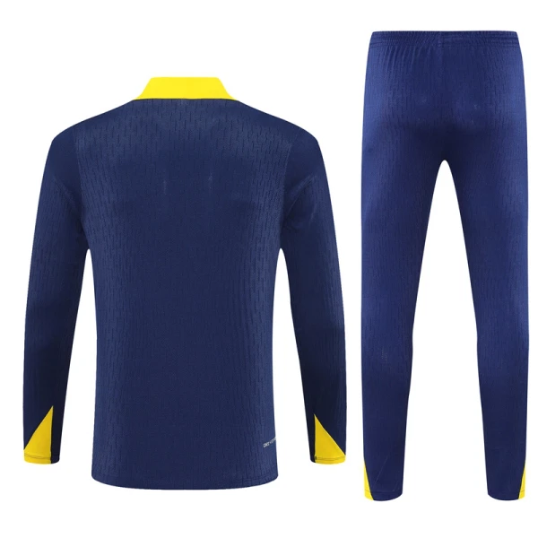 Atlético Madrid Tréninková Souprava s Mikinou na 1/4 Zip 2025/26 Tmavě modrá