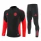 FC Bayern Mnichov Tréninková Souprava s Mikinou na 1/4 Zip 2025/26 Černá
