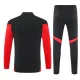 FC Bayern Mnichov Tréninková Souprava s Mikinou na 1/4 Zip 2025/26 Černá