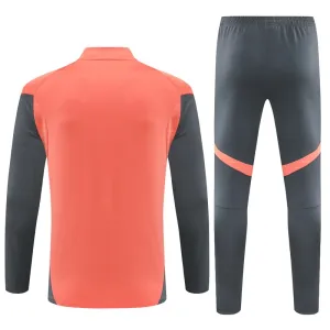 FC Bayern Mnichov Tréninková Souprava s Mikinou na 1/4 Zip 2025/26 Oranžová