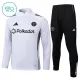 Inter Miami CF Dětský Tréninková Souprava s Mikinou na 1/4 Zip 2025/26 Bílá Inter Miami CF Dětský Tréninková Souprava s Mikinou na 1/4 Zip 2025/26 Bílá