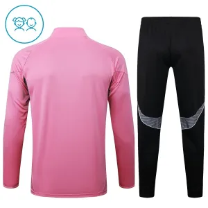 Inter Miami CF Dětský Tréninková Souprava s Mikinou na 1/4 Zip 2025/26 Růžová
