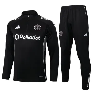 Inter Miami CF Tréninková Souprava s Mikinou na 1/4 Zip 2025/26 Černá