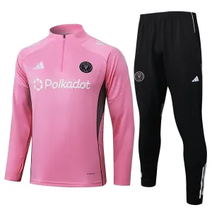 Inter Miami CF Tréninková Souprava s Mikinou na 1/4 Zip 2025/26 Růžová